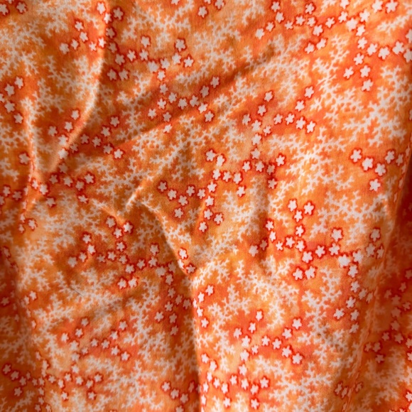 Old Navy Fit and Flare Orange Dress - Picture 3 of 8